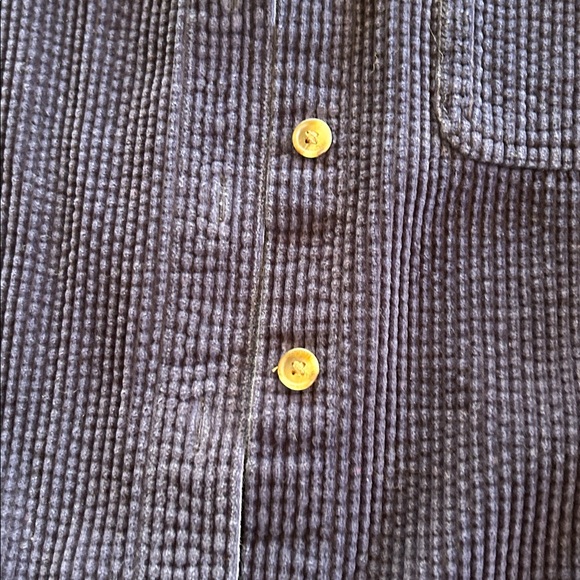 L.L. Bean Dark Blue Corduroy Shirt - Picture 3 of 4